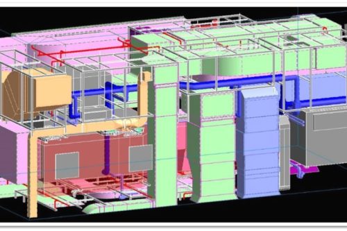Plant Room Module 3D
